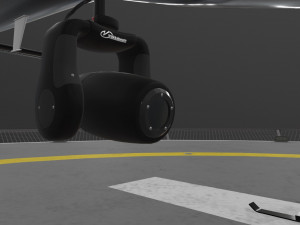 as-350 tulsa police animated 3D Model