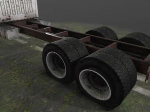 Abandoned Truck -133-- 3D Model