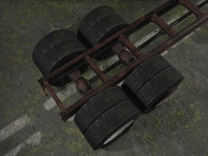 old truck 01 Modèle 3D
