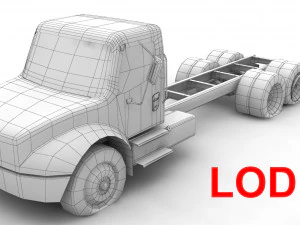 Abandoned Truck -133-- 3D Model