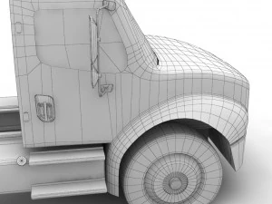 Abandoned Truck -133-- 3D Model