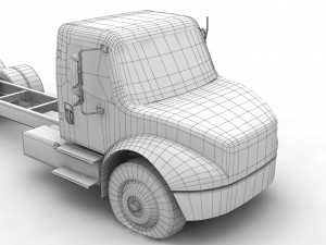 old truck 01 Modèle 3D