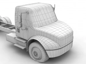 Abandoned Truck -133-- 3D Model