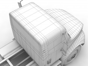 old truck 01 Modèle 3D