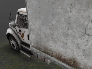 Abandoned Truck --134-- 3D Model