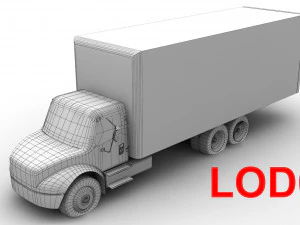 Abandoned Truck --134-- 3D Model