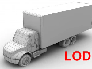 Abandoned Truck --134-- 3D Model