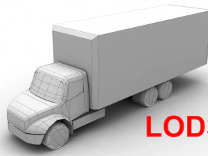 Abandoned Truck --134-- 3D Model