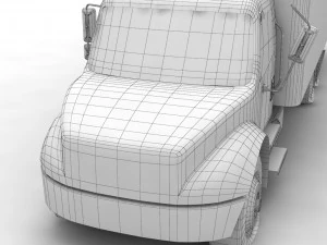 Abandoned Truck --134-- 3D Model