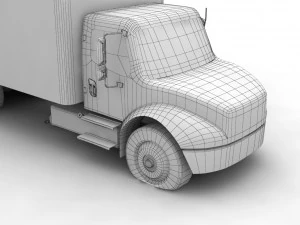 Abandoned Truck --134-- 3D Model