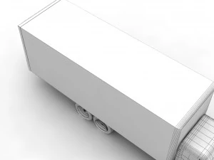 Abandoned Truck --134-- 3D Model