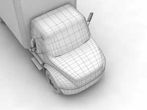 Abandoned Truck --134-- 3D Model