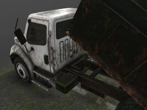 Abandoned Truck --135-- 3D Model