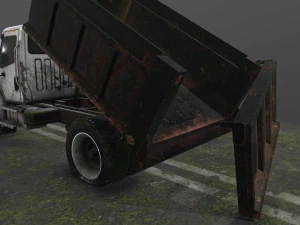 Abandoned Truck --135-- 3D Model