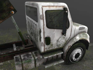 Abandoned Truck --135-- 3D Model