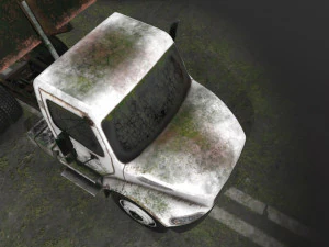 Abandoned Truck --135-- 3D Model