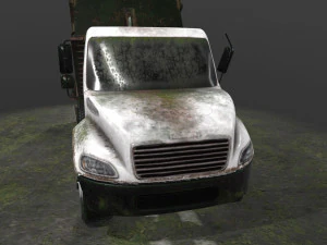 Abandoned Truck --135-- 3D Model