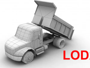 Abandoned Truck --135-- 3D Model