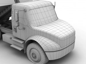 Abandoned Truck --135-- 3D Model