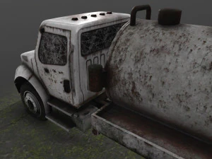 Abandoned Truck --136-- 3D Model