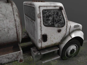 Abandoned Truck --136-- 3D Model
