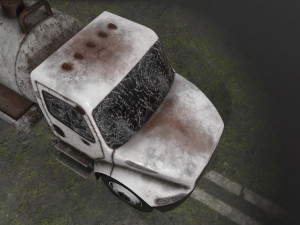 old truck 04 3Dモデル