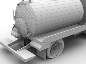 Abandoned Truck --136-- 3D Model
