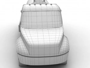 Abandoned Truck --136-- 3D Model