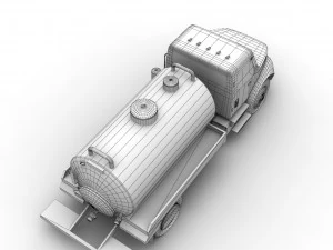 Abandoned Truck --136-- 3D Model