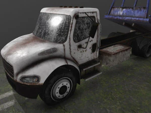 Abandoned Truck --137-- 3D Model