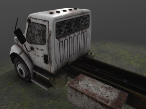 old truck 05 Modèle 3D