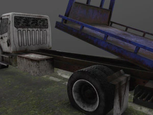 Abandoned Truck --137-- 3D Model