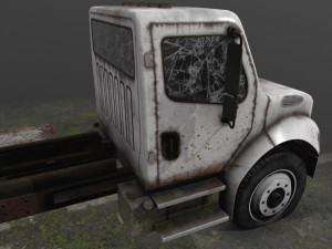 old truck 05 Modèle 3D