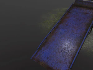 Abandoned Truck --137-- 3D Model