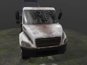 Abandoned Truck --137-- 3D Model