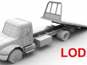 Abandoned Truck --137-- 3D Model