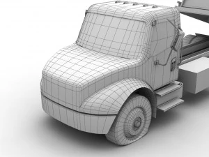 Abandoned Truck --137-- 3D Model