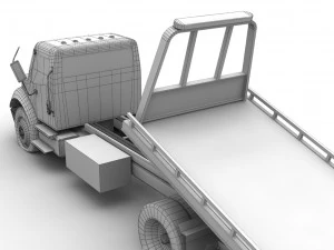 Abandoned Truck --137-- 3D Model