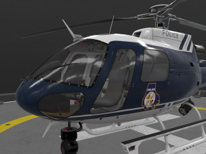 as-350 baltimore county police 3D-Modell