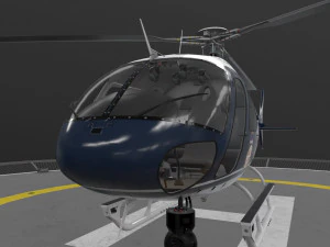 as-350 baltimore county police 3D Model