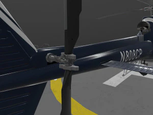 as-350 baltimore county police 3D Model