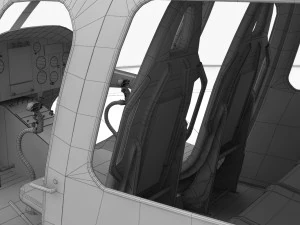 as-350 baltimore county police 3D Model