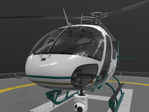 as-350 miami dade police 3D Model