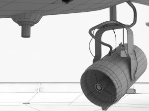 AS-350 Miami Dade Police --215-- 3D Model