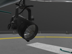 as-350 miami dade police animated Model 3D