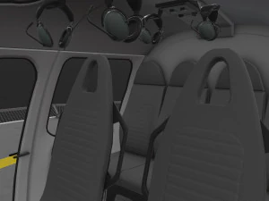 AS-350 San Diego Police Department --212-- 3D Model