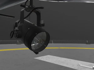 as-350 pol&iacute;cia de san diego animada Modelo 3D