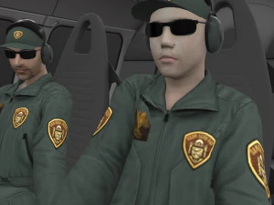 as-350 pol&iacute;cia de san diego animada Modelo 3D