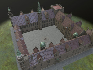 kronborg castle Modelo 3D