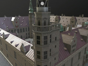 kronborg castle Modelo 3D